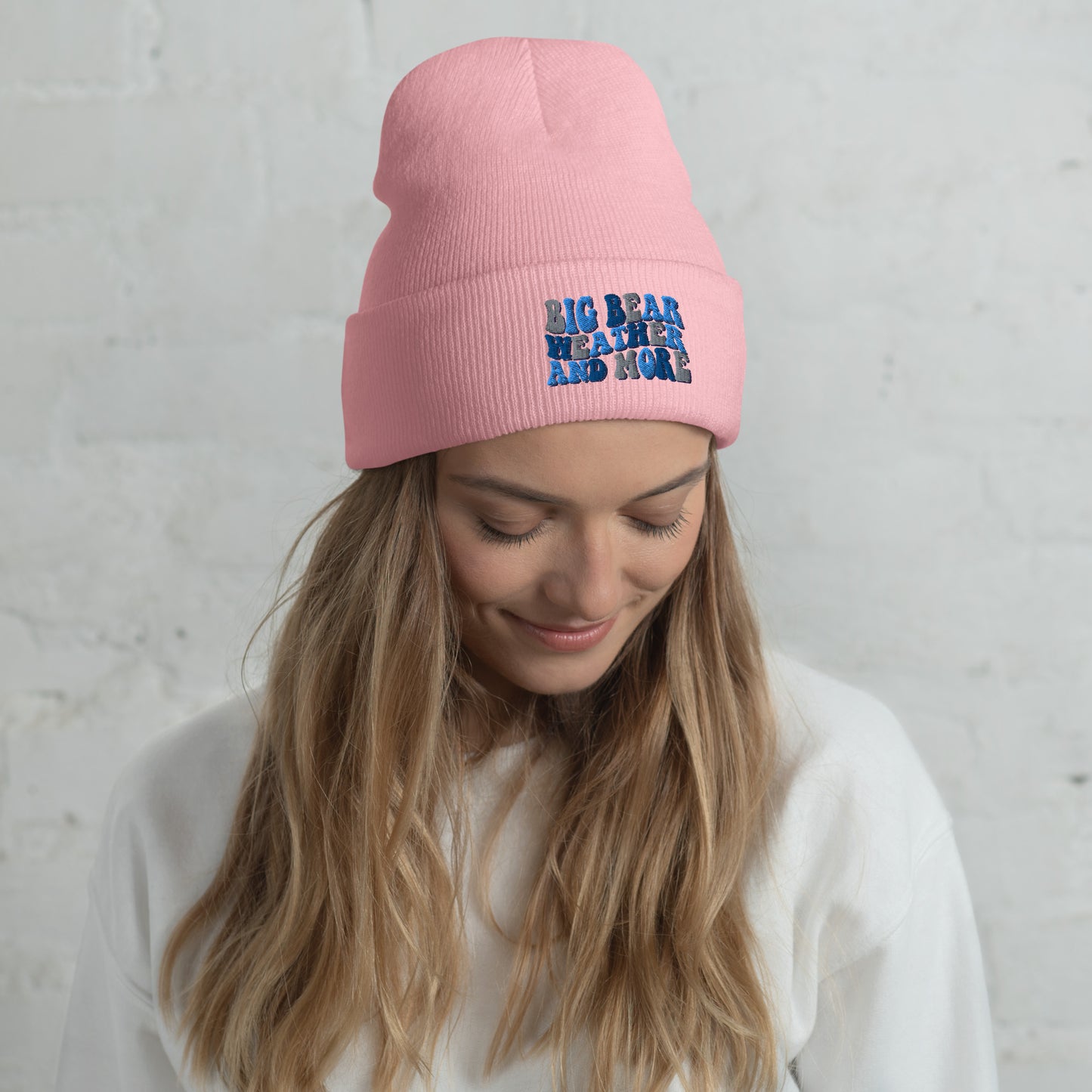 Classic Wavy Logo Winter Cuffed Beanie