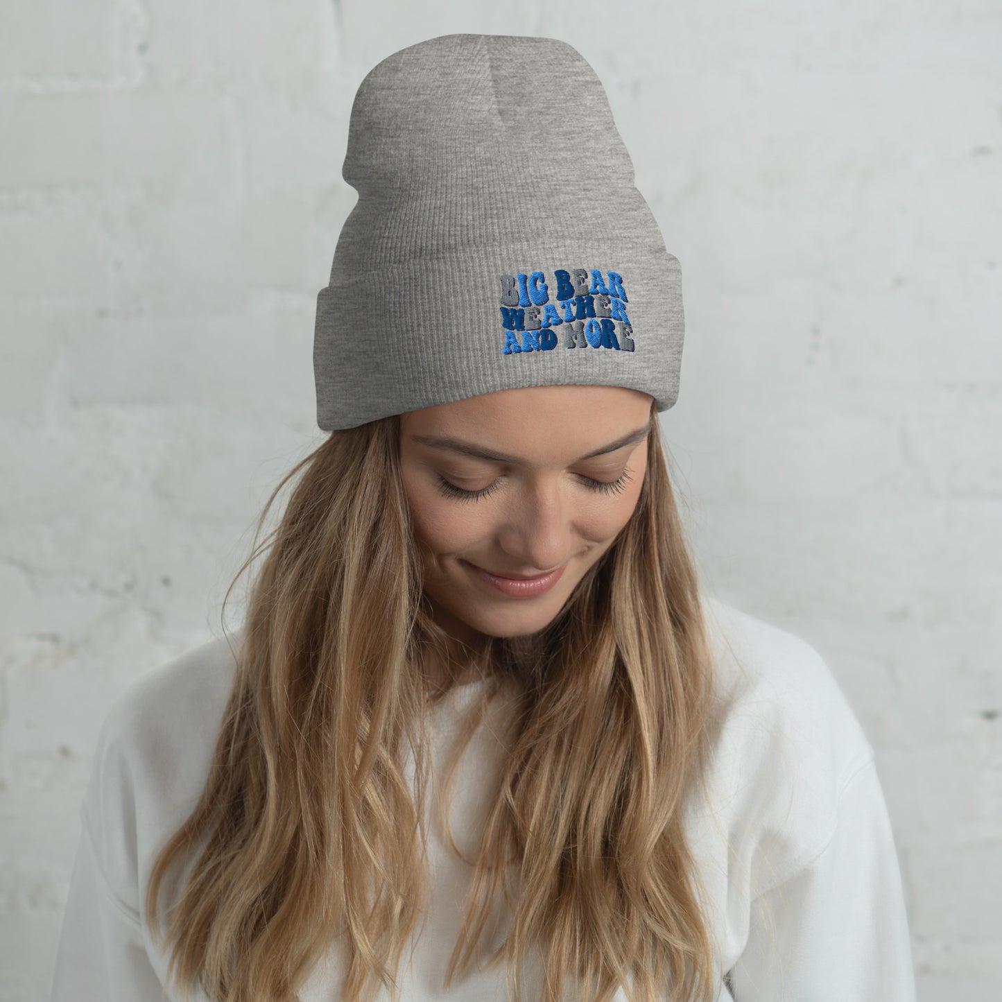 Classic Wavy Logo Winter Cuffed Beanie