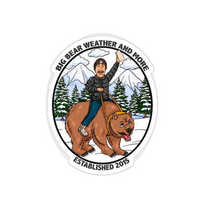 Nikk's Bear Ride Stickers