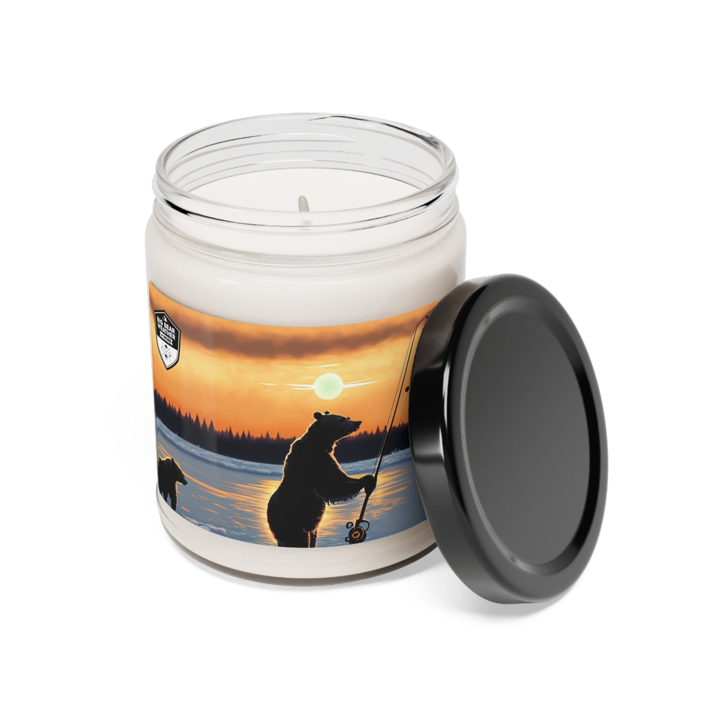 Bear-y Fishy Soy Candle, 9oz