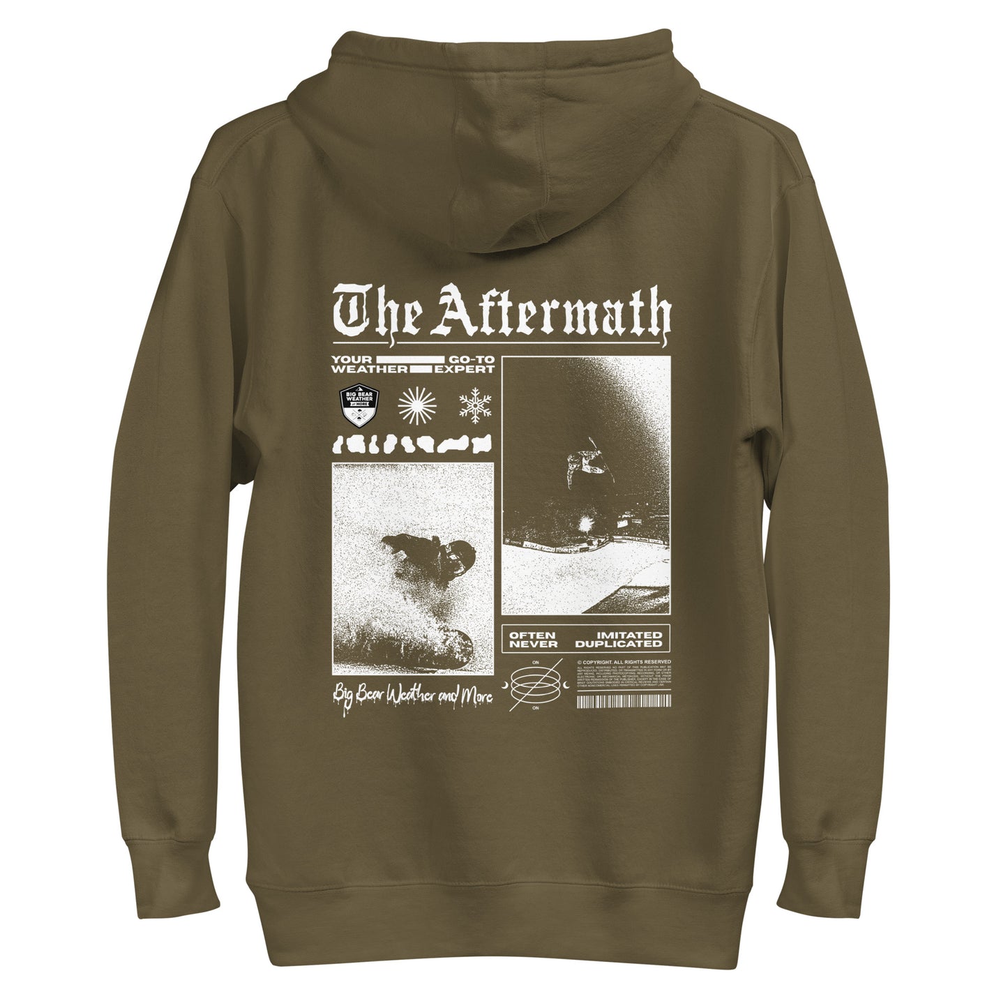 Embroidered Aftermath Hoodie (RUNS SMALL)
