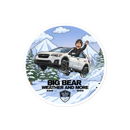 Jumpin' the Berm Stickers