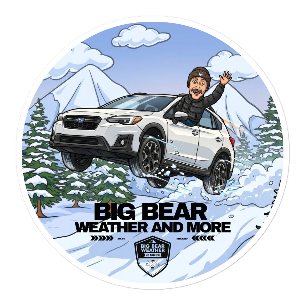 Jumpin' the Berm Stickers