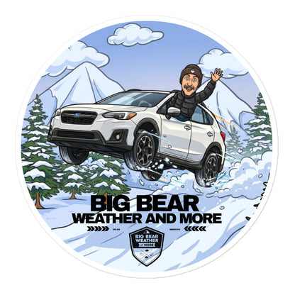 Jumpin' the Berm Stickers